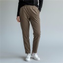 pantalone in velluto costina  modello jogger milly